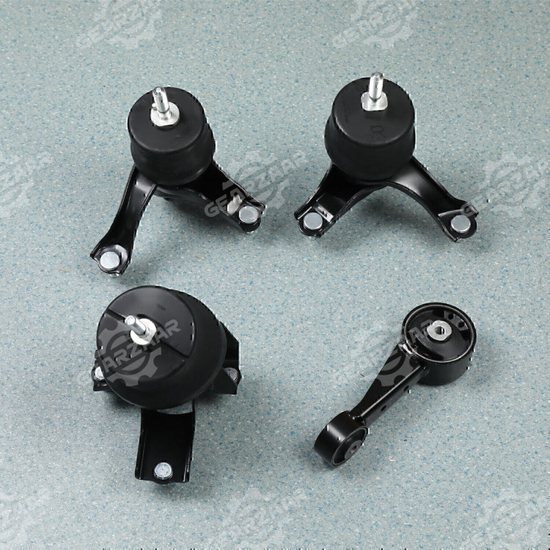 DURAFORCE 4pc Engine Mount Set for 2011 -14 Toyota Sienna (3.5L V6 Engine) Motor Mount Kit