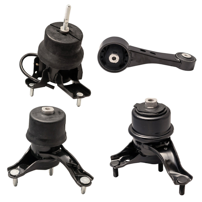 DURAFORCE 4pc Engine Mount Set for 2011 -14 Toyota Sienna (3.5L V6 Engine) Motor Mount Kit