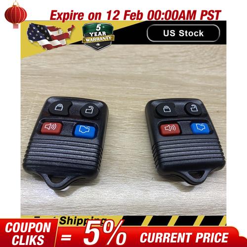 DURAFORCE 2 Keyless Entry Remote Control Car Key Fob Clicker Transmitter For Ford Explore!