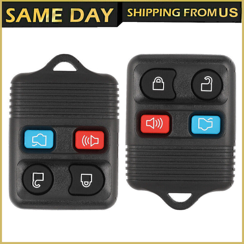 DURAFORCE 2 Keyless Entry Remote Control Car Key Fob Clicker Transmitter For Ford Explore!