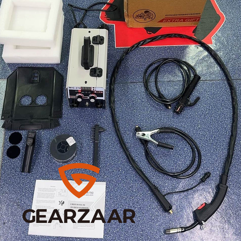 DURAFORCE for Welder 140Amp Mig Welding Machine 3-in-1 Flux Core MIG/Stick/Lift TIG Welder