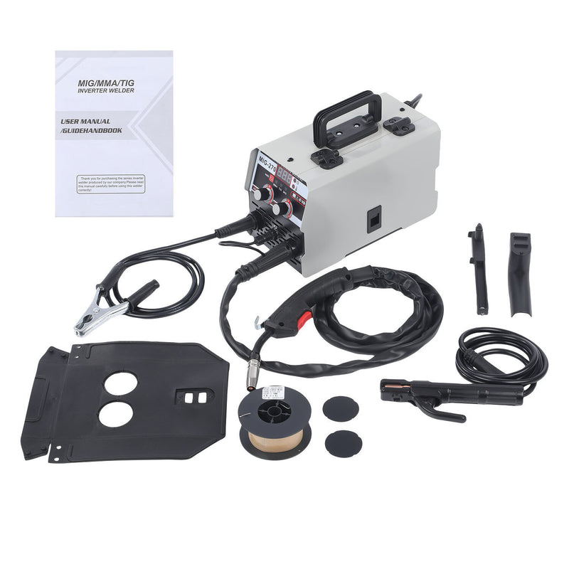 DURAFORCE for Welder 140Amp Mig Welding Machine 3-in-1 Flux Core MIG/Stick/Lift TIG Welder