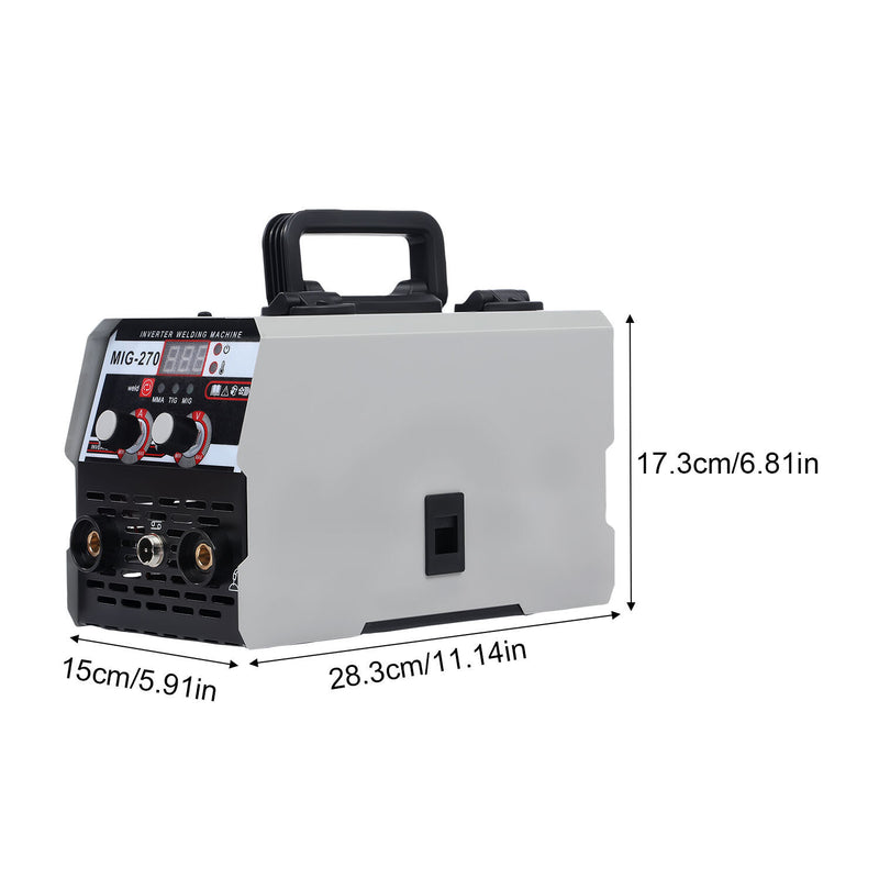 DURAFORCE for Welder 140Amp Mig Welding Machine 3-in-1 Flux Core MIG/Stick/Lift TIG Welder