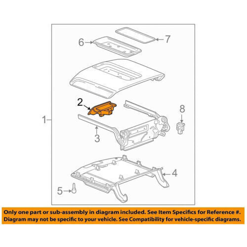 DURAFORCE Center Console Box Lid Latch 22861304 Fit Chevy Silverado GMC Sierra 1500 2500