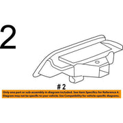 DURAFORCE Center Console Box Lid Latch 22861304 Fit Chevy Silverado GMC Sierra 1500 2500