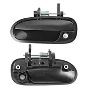 DURAFORCE Exterior Door Handle Set For 96-00 Honda Civic Primed Plastic Front Left & Right