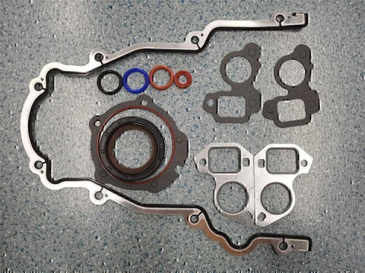 DURAFORCE Timing Chain Cover W/ Water Pump Gaskets & Main Seal For GM LS1 4.8L 5.3L 5.7L!