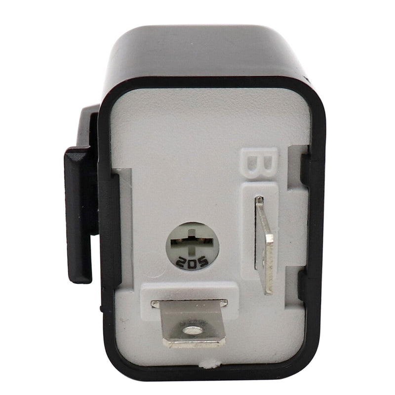 DURAFORCE 2xAdjustable LED Flasher Relay Turn Signal Blinker Light For Motorcycle 12V 2Pi*