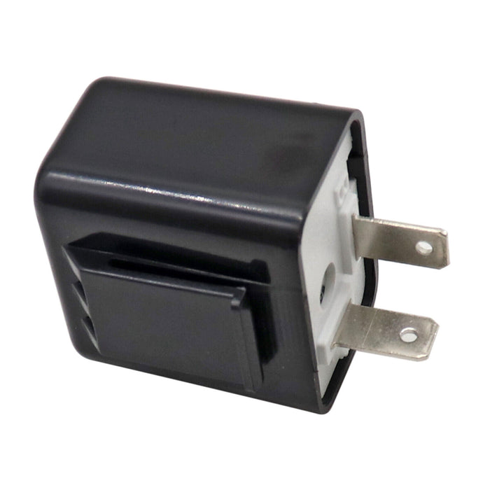 DURAFORCE 2xAdjustable LED Flasher Relay Turn Signal Blinker Light For Motorcycle 12V 2Pi*