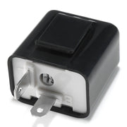 DURAFORCE 2xAdjustable LED Flasher Relay Turn Signal Blinker Light For Motorcycle 12V 2Pi*