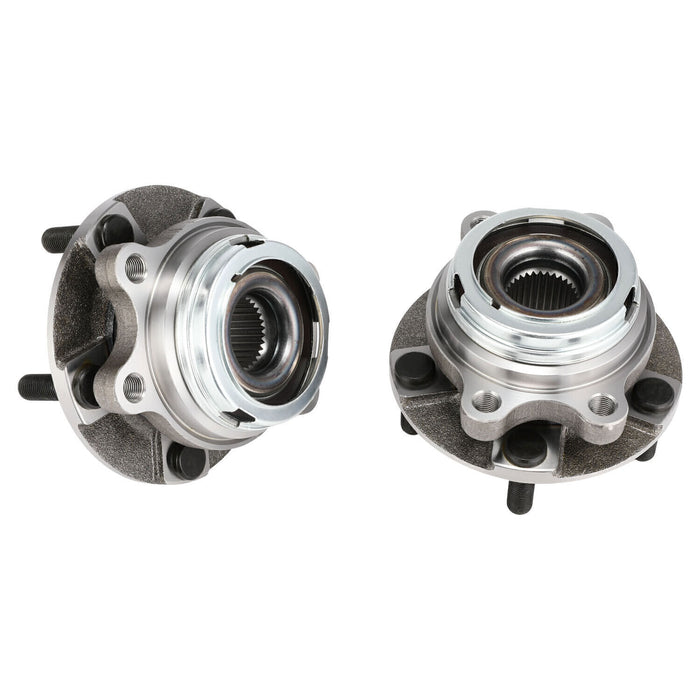 DURAFORCE 2* Front Wheel Hub Bearings Set for Nissan Altima Pathfinder Maxima Murano 3.5L