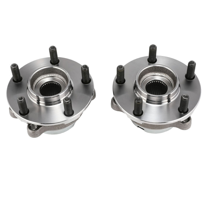 DURAFORCE 2* Front Wheel Hub Bearings Set for Nissan Altima Pathfinder Maxima Murano 3.5L