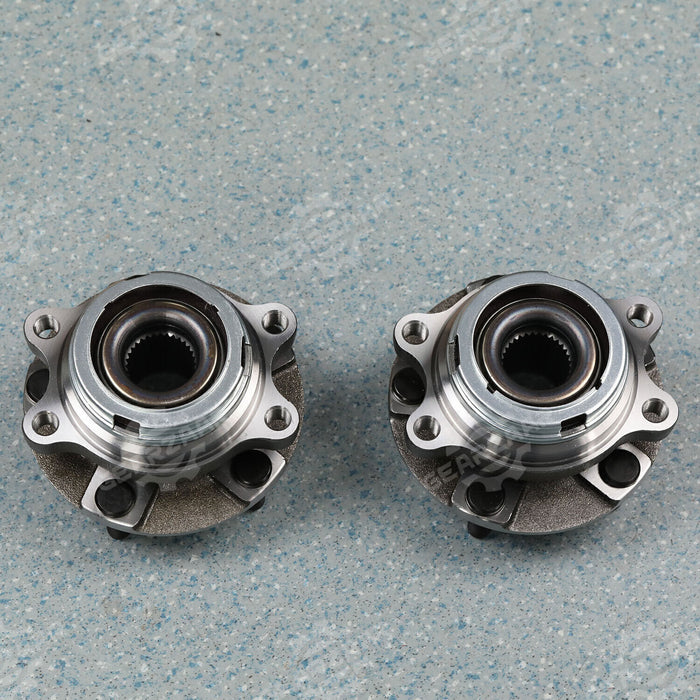DURAFORCE 2* Front Wheel Hub Bearings Set for Nissan Altima Pathfinder Maxima Murano 3.5L