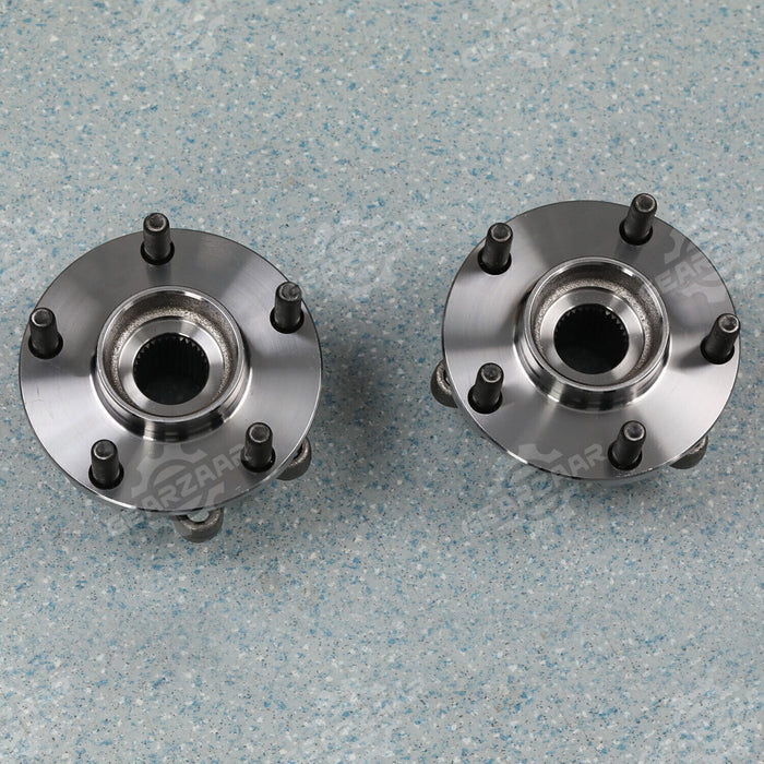 DURAFORCE 2* Front Wheel Hub Bearings Set for Nissan Altima Pathfinder Maxima Murano 3.5L