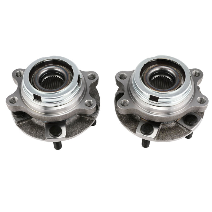 DURAFORCE 2* Front Wheel Hub Bearings Set for Nissan Altima Pathfinder Maxima Murano 3.5L