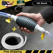 DURAFORCE For Gasoline Petrol Siphon Hand Pump Portable Manual Car Fuel Transfer Pump NEW