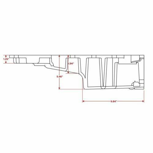 DURAFORCE LS Engine LS Swap Oil Pan Kit FOR LS1 LSX Camaro Nova F-body Extra Clearance!