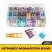 DURAFORCE 220pcs Car Blade Fuse Assortment Assorted Blade Auto Truck Automotive Parts