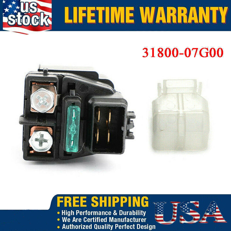 DURAFORCE NEW STARTER RELAY SOLENOID FOR SUZUKI 31800-07G00 REPLACEMENT!