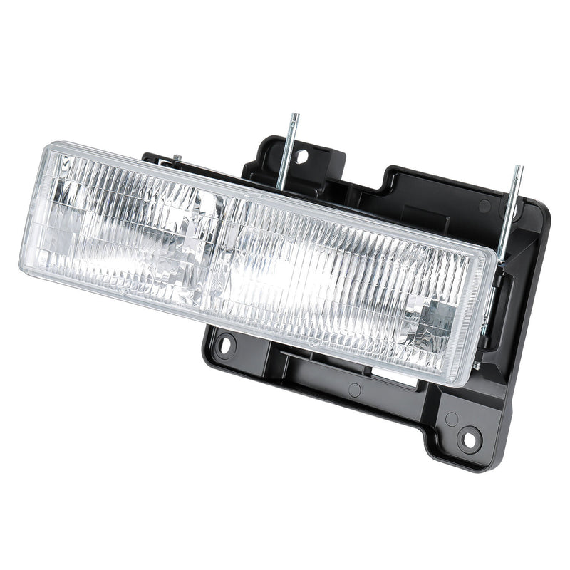 DURAFORCE For 1994-1998 Chevy Silverado C10 C/K 1500 2500 3500 Headlights w/Bumper Lamp