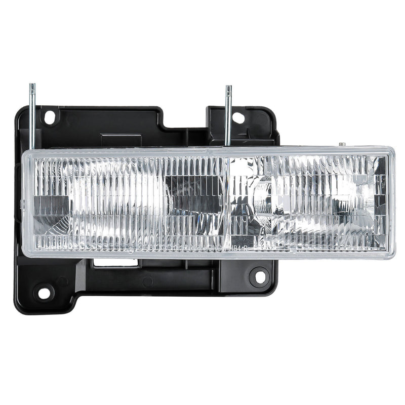 DURAFORCE For 1994-1998 Chevy Silverado C10 C/K 1500 2500 3500 Headlights w/Bumper Lamp