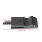 DURAFORCE 4 Fits Chevy/GMC Silverado/Sierra 07-13 Door Lock Knobs Front/Rear Ebony Black