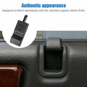 DURAFORCE 4 Fits Chevy/GMC Silverado/Sierra 07-13 Door Lock Knobs Front/Rear Ebony Black