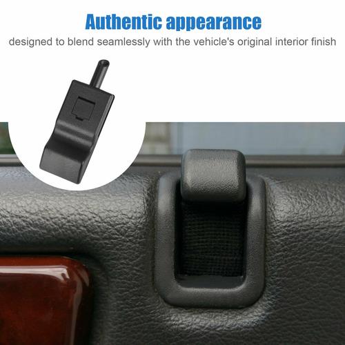 DURAFORCE 4 Fits Chevy/GMC Silverado/Sierra 07-13 Door Lock Knobs Front/Rear Ebony Black