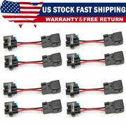 DURAFORCE 8PCS LQ4 LQ9 4.8 5.3 6.0 Delphi wire Harness to LS1 LS6 EV1 Injector Adapters