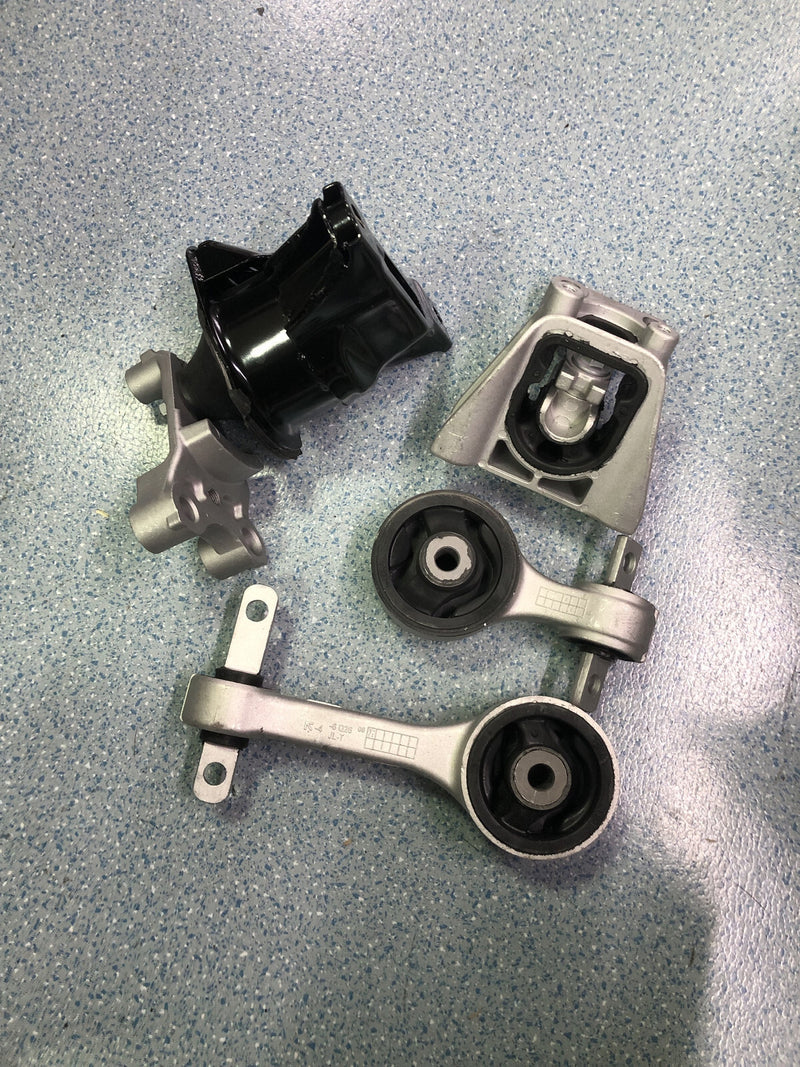 DURAFORCE 4Pcs Transmission Engine Motor Mount Fit 2006-2011 Honda Civic 1.8L For Manual