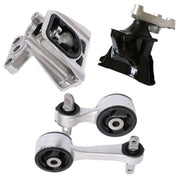 DURAFORCE 4Pcs Transmission Engine Motor Mount Fit 2006-2011 Honda Civic 1.8L For Manual