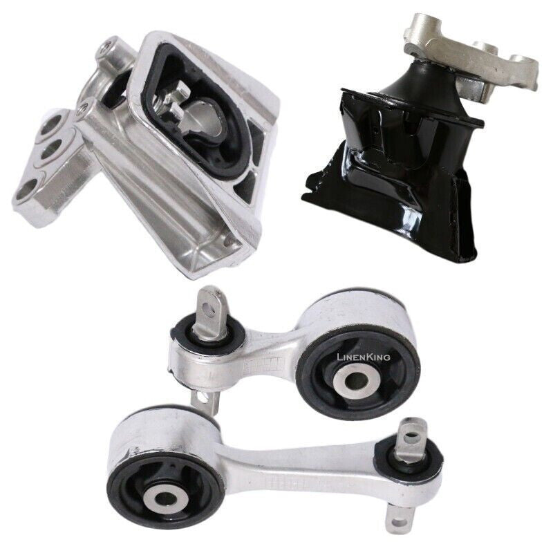 DURAFORCE 4Pcs Transmission Engine Motor Mount Fit 2006-2011 Honda Civic 1.8L For Manual