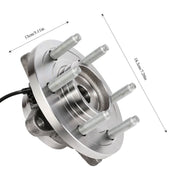 DURAFORCE 515142 Front Wheel Bearing Hub for 4WD 2011 2012 2013 14 Ford F-150 | 6 Lugs US
