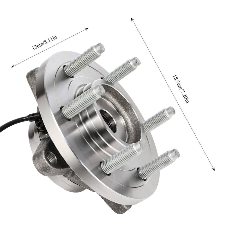 DURAFORCE 515142 Front Wheel Bearing Hub for 4WD 2011 2012 2013 14 Ford F-150 | 6 Lugs US