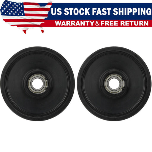 DURAFORCE 2PCS ARCTIC CAT BLACK 5.63 X 20MM IDLER WHEEL WITH BEARING 1604-837 3604-039