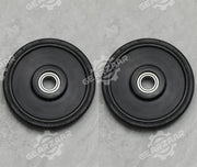 DURAFORCE 2PCS ARCTIC CAT BLACK 5.63 X 20MM IDLER WHEEL WITH BEARING 1604-837 3604-039