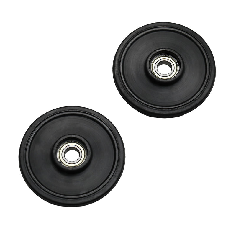 DURAFORCE 2PCS ARCTIC CAT BLACK 5.63 X 20MM IDLER WHEEL WITH BEARING 1604-837 3604-039