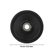 DURAFORCE 2PCS ARCTIC CAT BLACK 5.63 X 20MM IDLER WHEEL WITH BEARING 1604-837 3604-039