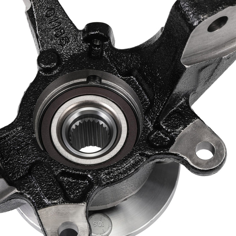 DURAFORCE Pair Front L +R Wheel Bearing Hub Knuckle Assembly for 2013-19 Nissan Versa 1.6L