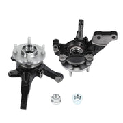 DURAFORCE Pair Front L +R Wheel Bearing Hub Knuckle Assembly for 2013-19 Nissan Versa 1.6L