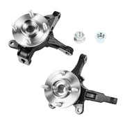 DURAFORCE Pair Front L +R Wheel Bearing Hub Knuckle Assembly for 2013-19 Nissan Versa 1.6L