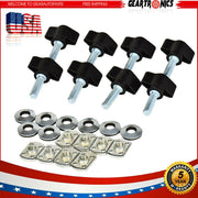 DURAFORCE For Jeep Wrangler Easy On Off Hard Top Fasteners Nuts Bolts for YJ TJ Universal!