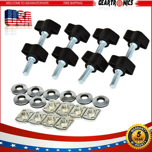 DURAFORCE For Jeep Wrangler Easy On Off Hard Top Fasteners Nuts Bolts for YJ TJ Universal!