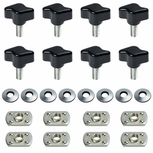 DURAFORCE For Jeep Wrangler Easy On Off Hard Top Fasteners Nuts Bolts for YJ TJ Universal!