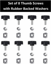 DURAFORCE For Jeep Wrangler Easy On Off Hard Top Fasteners Nuts Bolts for YJ TJ Universal!