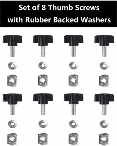 DURAFORCE For Jeep Wrangler Easy On Off Hard Top Fasteners Nuts Bolts for YJ TJ Universal!