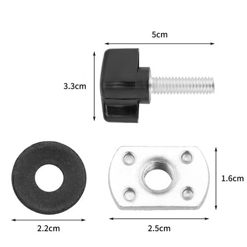 DURAFORCE For Jeep Wrangler Easy On Off Hard Top Fasteners Nuts Bolts for YJ TJ Universal!