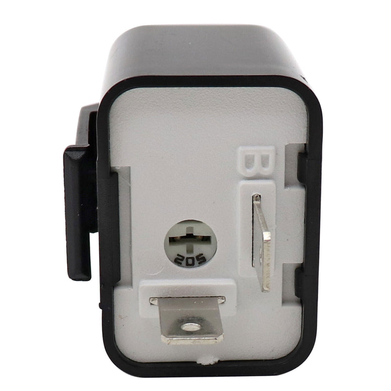 DURAFORCE 2pcs Adjustable LED Flasher Relay Turn signal Blinker Light for Motorcycle 2Pin