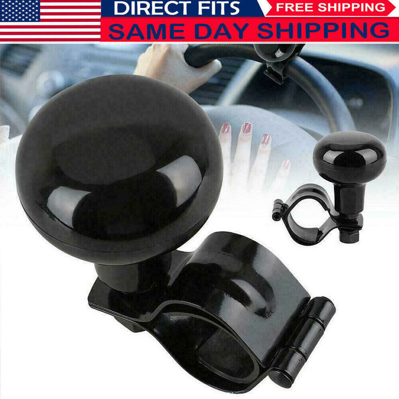 DURAFORCE Car Steering Wheel Aid Knob Spinner Handle Suicide Power Ball Turning Universal