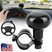 DURAFORCE Car Steering Wheel Aid Knob Spinner Handle Suicide Power Ball Turning Universal